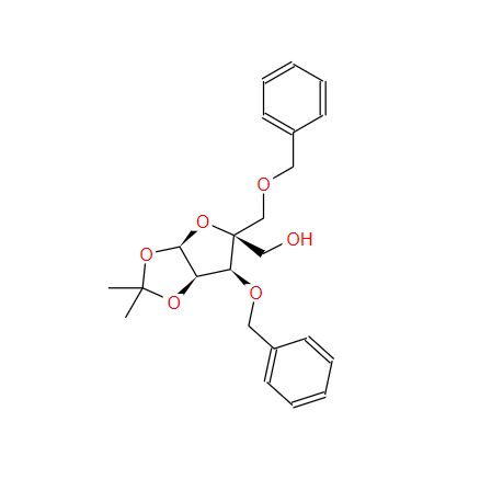 3-O-苄基-4-C-苄氧甲基-1,2-O-异亚丙基-Α-D-呋喃核糖