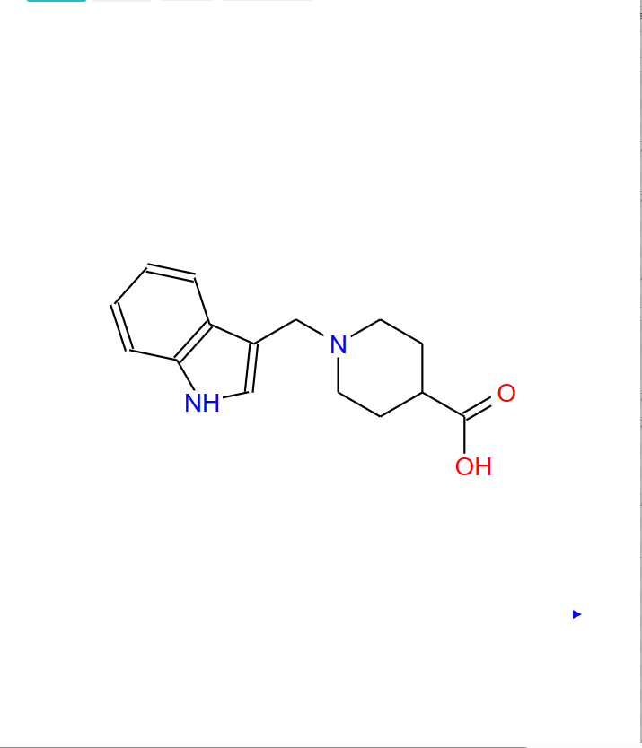 1-(1H-吲哚-3-基甲基)哌啶-4-甲酸