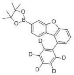 1-(氘代苯基)二苯并呋喃-7-硼酸频哪醇酯 ，合成材料中间体