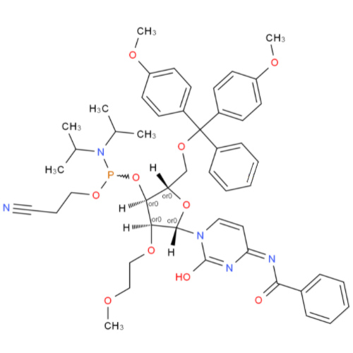 2'-O-MOE-BZ-C 亚磷酰胺单体