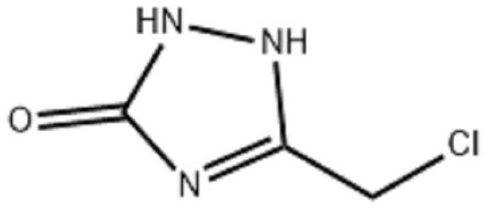 5-氯甲基-(1,2,4)三唑-3-酮  252742-72-6