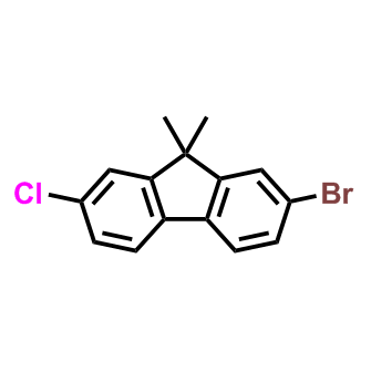 2-溴-7-氯-9,9'-二甲基芴