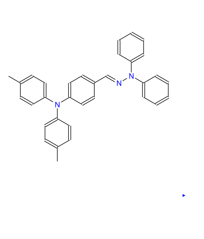 4-二对甲苯胺基苯甲醛-1,1-二苯腙