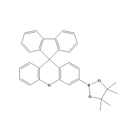 3′-(硼酸频哪醇酯)-螺[9H-芴-9,9′-[9H]氧杂蒽]；2106888-81-5