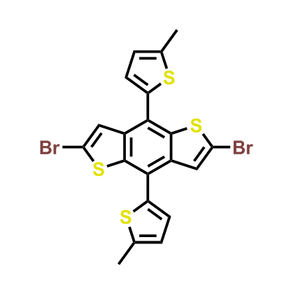 2,6-二溴-4,8-双（5-甲基噻吩-2-基）苯并[1,2-b:4,5-b']二噻吩