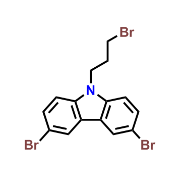3,6-二溴-9-（3-溴丙基）-9H-咔唑