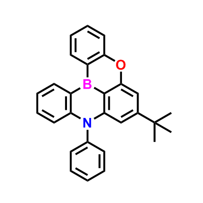 7-（叔丁基）-9-苯基-9H-5-氧杂-9-氮杂-13b-硼萘并[3,2,1-de]蒽