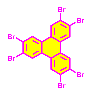 82632-80-2；2,3,6,7,10,11-六溴苯并[9,10]菲