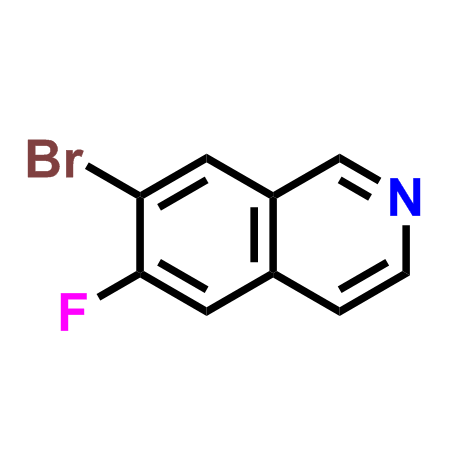 7-溴-6-氟异喹啉