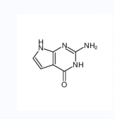 2-氨基-4-羟基吡咯并[2,3-d]嘧啶	