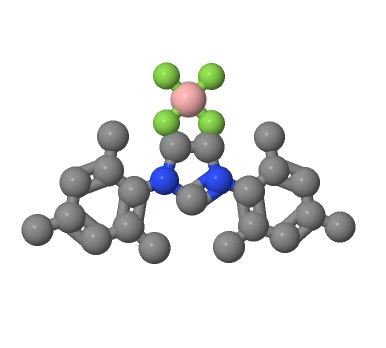 245679-18-9；1,3-双(2,4,6-三甲苯基)-4,5-二氢咪唑四氟硼酸盐