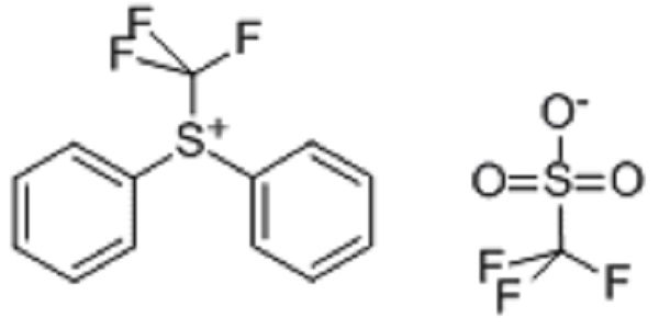 二苯基(三氟甲基)锍三氟甲磺酸盐  147531-11-1