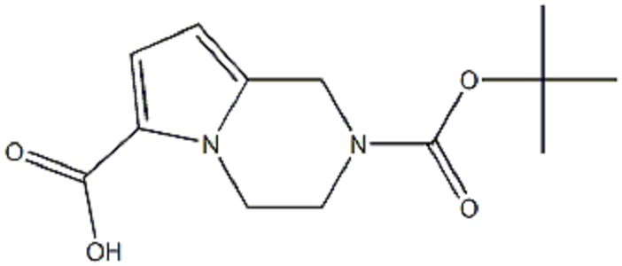 2-[(叔丁氧基)羰基]-1H,2H,3H,4H-吡咯并[1,2-A]吡嗪-6-羧酸  1363380-86-2