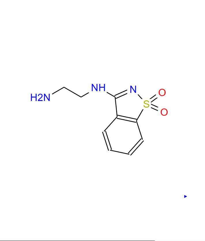 2-氨基乙基-(1,1-二氧代-1,2-苯并噻唑-3-基)胺