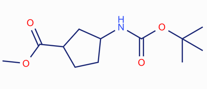 甲基-3-((叔丁氧基羰基)氨基)环戊烷-1-羧酸甲酯