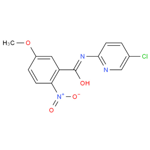 N-(5-氯-2-吡啶基)-5-甲氧基-2-硝基苯甲酰胺