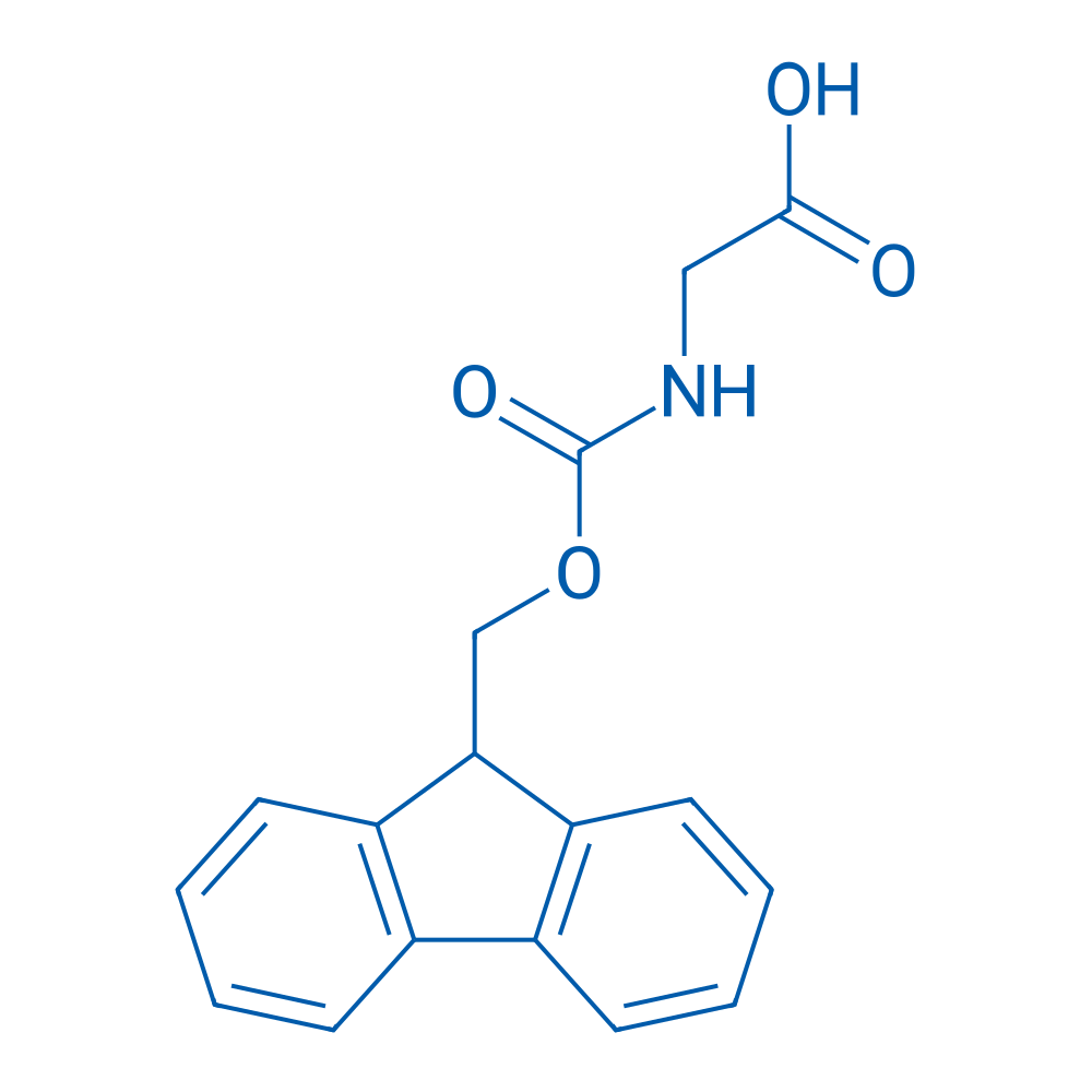 Fmoc-Gly-OH，Fmoc-L-甘氨酸
