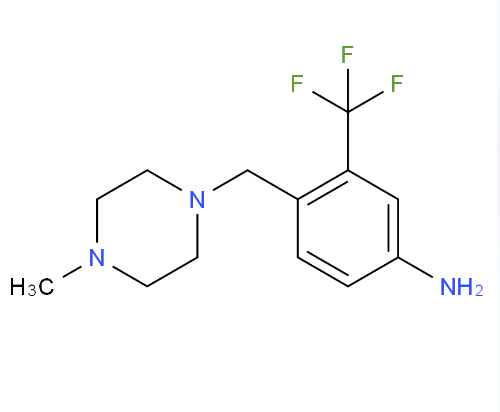 3-三氟甲基-4-[(4-甲基哌嗪-1-基)甲基]苯胺 （694499-26-8）