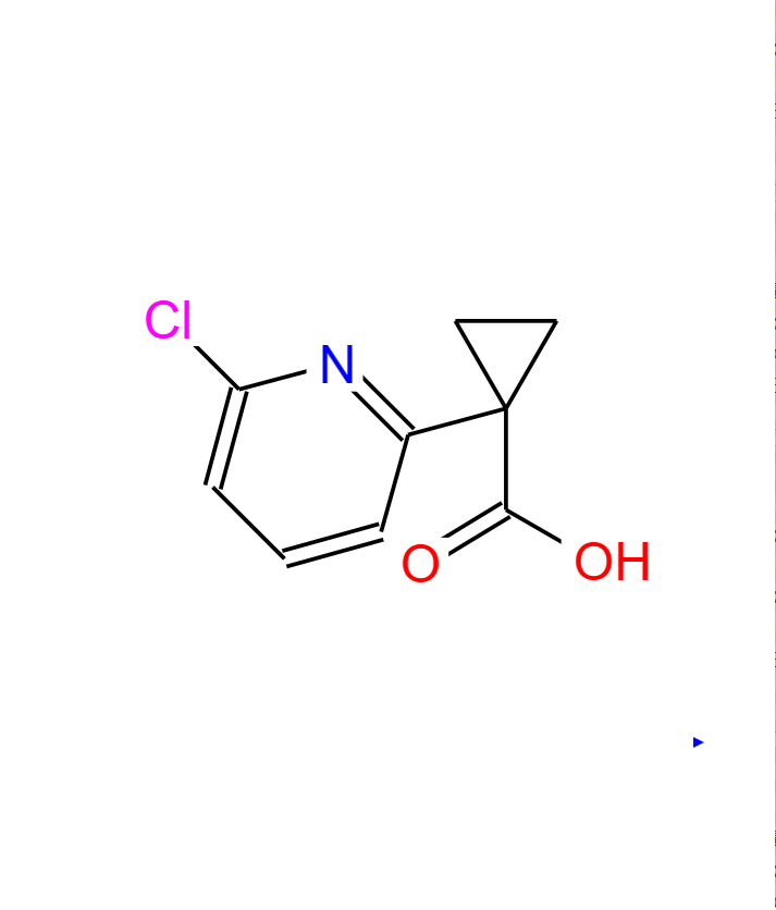 1-（6-氯吡啶-2-基）环丙烷-1-羧酸