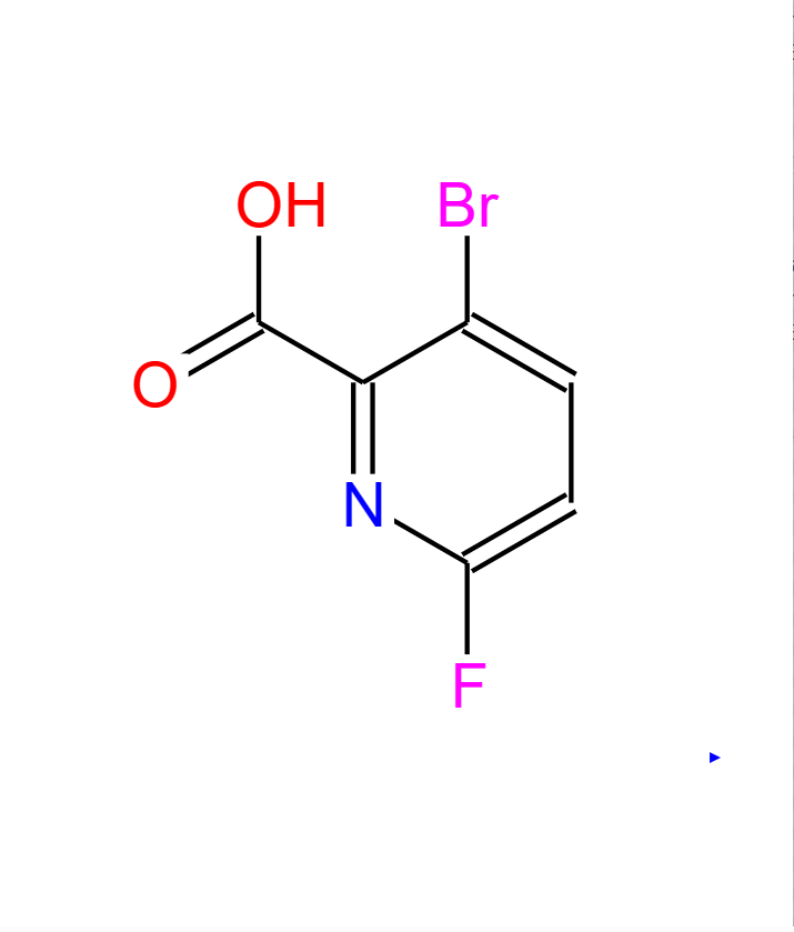 3-溴-6-氟吡啶-2-甲酸
