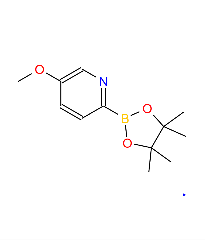 5-甲氧基-2-(4,4,5,5-四甲基-1,3,2-二氧硼杂环戊烷-2-基)吡啶