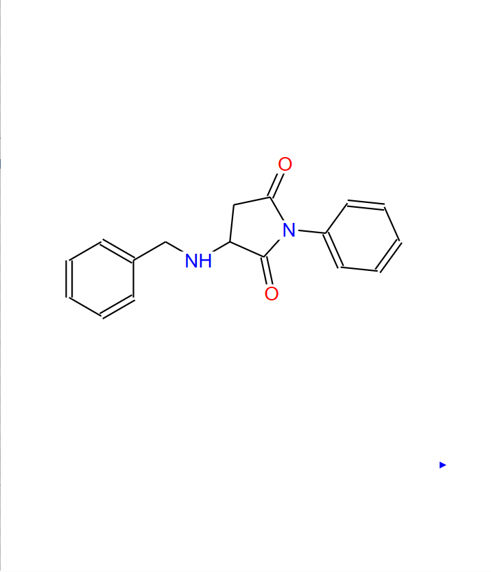 1-苯基-3-[(苯基甲基)氨基]-2,5-吡咯烷二酮