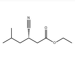 (S)-3-氰基-5-甲基己酸乙酯 ；普瑞巴林中间体