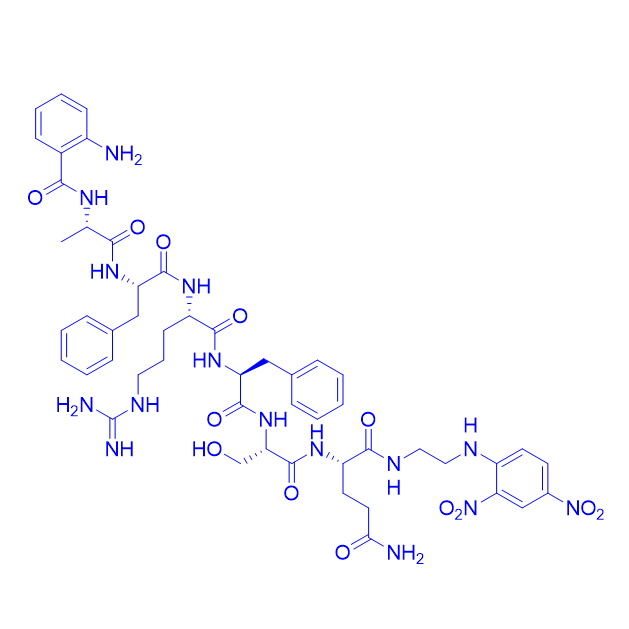 激肽释放酶（KLK）底物, Kallikrein 6 substrate/1926163-28-1/Abz-Ala-Phe-Arg-Phe-Ser-Gln-EDDnp