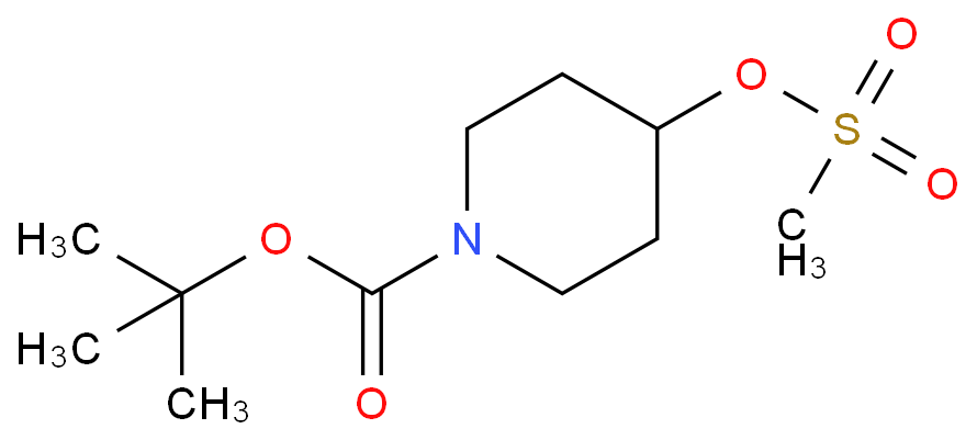  1-Boc-4-甲烷磺酰氧基哌啶（141699-59-4）