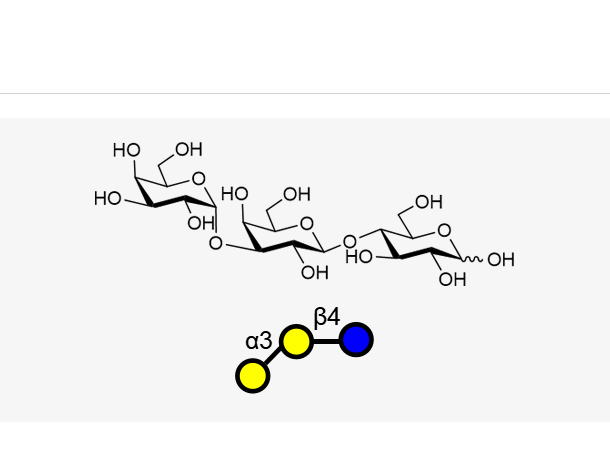 Gala1, 3Galb1, 4Glc