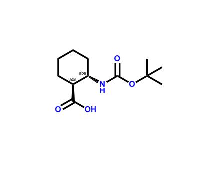 (1S,2S)-2-((叔丁氧基羰基)氨基)环己烷-1-羧酸488703-60-2