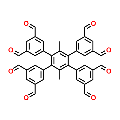 4'-，5'-双（3,5-二甲酰基苯基）-3'-，6'-二甲基-[1,1'-:2'-，1'-三苯基]-3,3''，5,5'-四甲醛