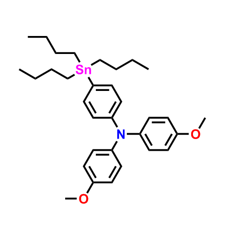 4-甲氧基-N-（4-甲氧苯基）-N-（3-三丁基锡基）苯基）苯胺