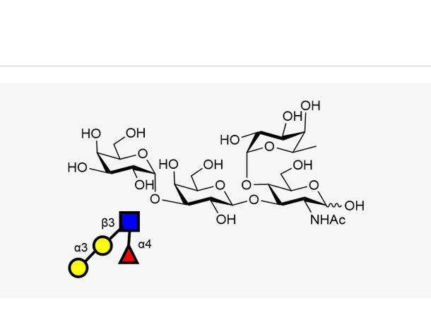 α-Gal LewisA Gala1, 3Galb1, 3(Fuca1, 4)GlcNAc