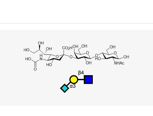 Neu5Gca2, 3Galb1, 4GlcNAc