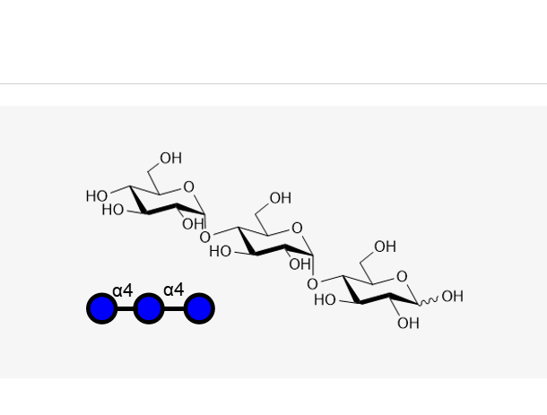 Maltotriose（Glca1, 4Glca1, 4Glc）