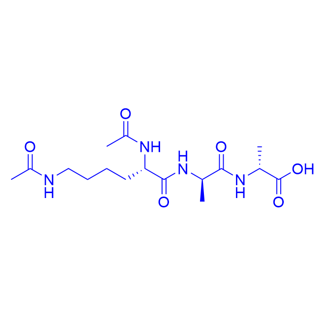 乙酰基-赖氨酰(乙酰基)-D-丙氨酰-D-丙氨酸/24570-39-6/Ac-Lys(Ac)-D-Ala-D-Ala-OH