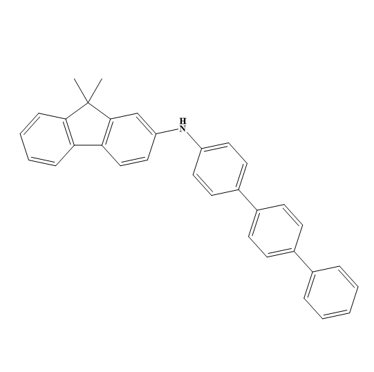 9,9-二甲基-N-[1,1′:4′,1′′-三联苯]-4-基-9H-芴-2-胺；1179529-07-7