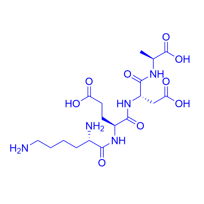 四肽KEDA/H-Lys-Glu-Asp-Ala-OH