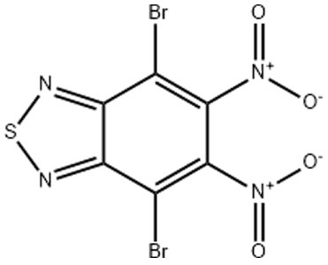 4,7-二溴-5,6-二硝基苯并[c][1,2,5]噻二唑，76186-72-6，合成材料中间体，OPV材料中间体