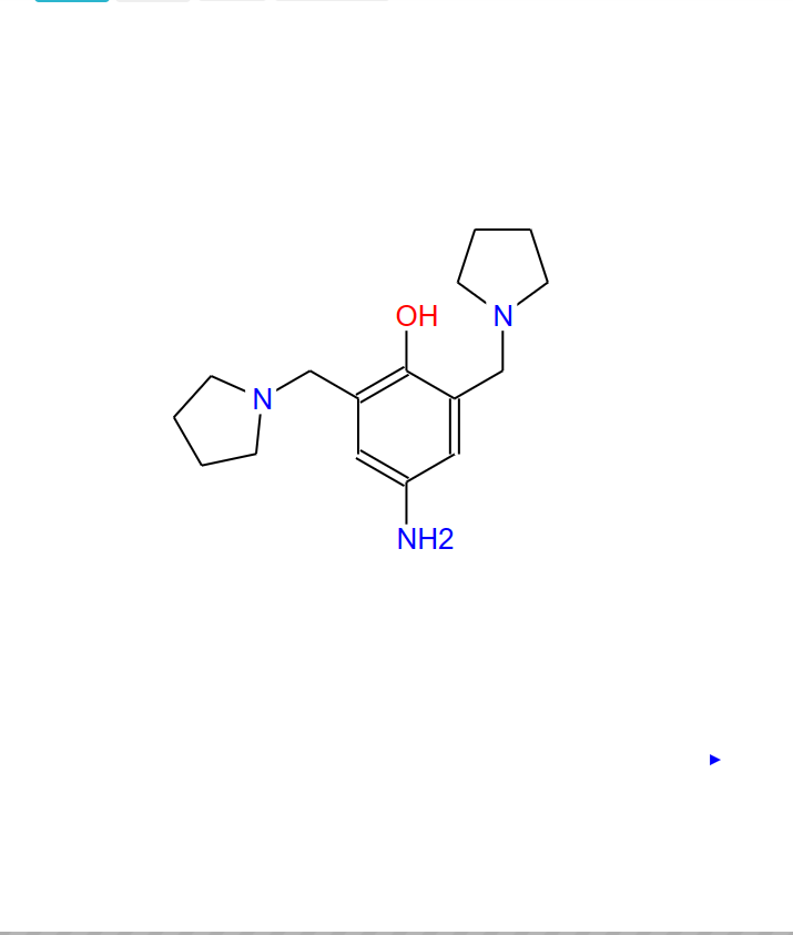 4-氨基-2，6-双（吡咯烷-1-基甲基）苯酚