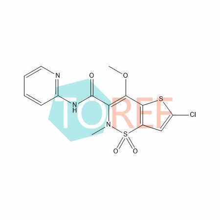 氯诺昔康杂质G，杂质标准品，结构解析，杂质定制，化合物定制