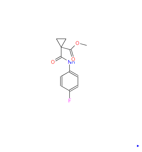 1345847-71-3；1-((4-氟苯基)氨基甲酰基)环丙烷羧酸甲酯