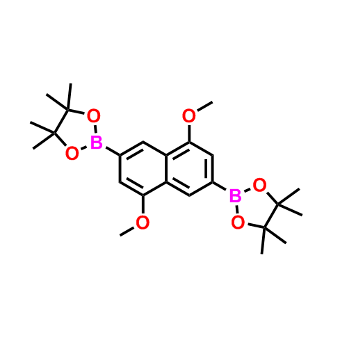 2,2'-(4,8-二甲氧基萘-2,6-二基)双(4,4,5,5-四甲基-1,3,2-二氧杂硼戊烷)