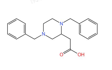 2-(1,4-二苄基哌嗪-2-基)乙酸