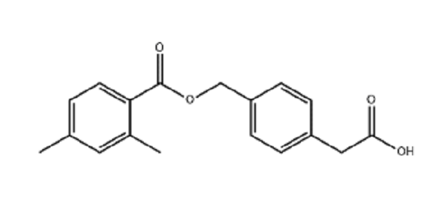 2-(4-(((2,4-二甲基苯甲酰基)氧基)甲基)苯基)乙酸 