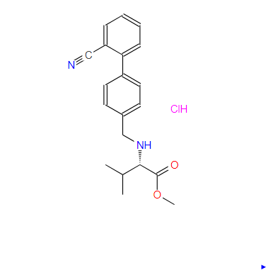 482577-59-3；N-[(2'-氰基联苯-4-基)甲基]-L-缬氨酸甲酯盐酸盐