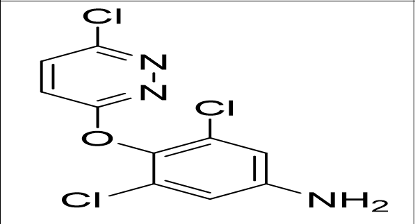3,5-二氯-4-(6-氯哒嗪-3-基)氧苯胺