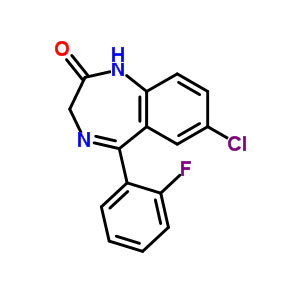 7-氯-5-(2-氟苯基)-1,3-二氢-2H-1,4-苯并二氮杂卓-2-酮 中间体 2886-65-9