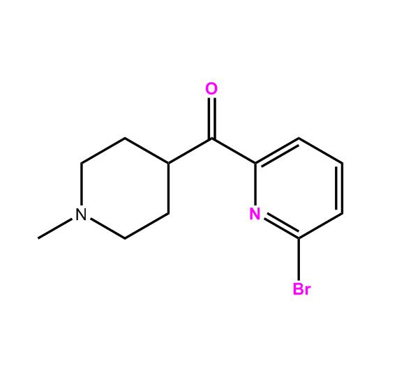 （6-溴-2-吡啶基）（1-甲基-4-哌啶基）甲酮.氢溴酸盐1338000-32-0